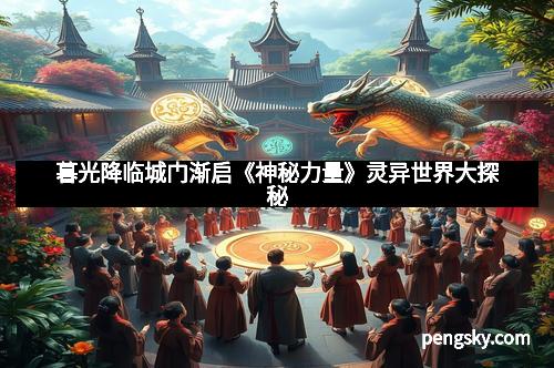 暮光降临城门渐启《神秘力量》灵异世界大探秘